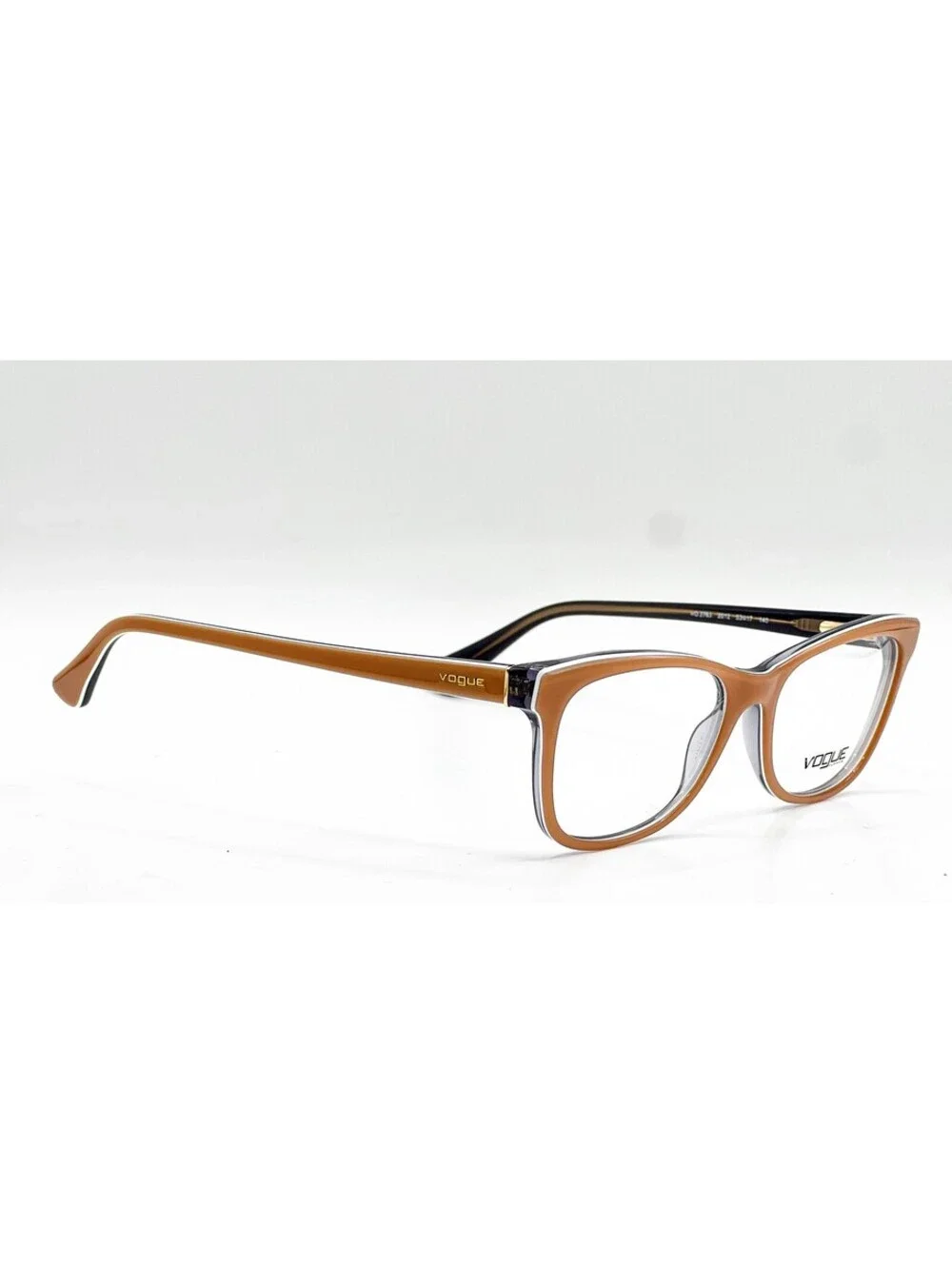 Vogue VO 2763 2012 Top Beige Dark Blue Authentic Eyeglass Frames 51-17